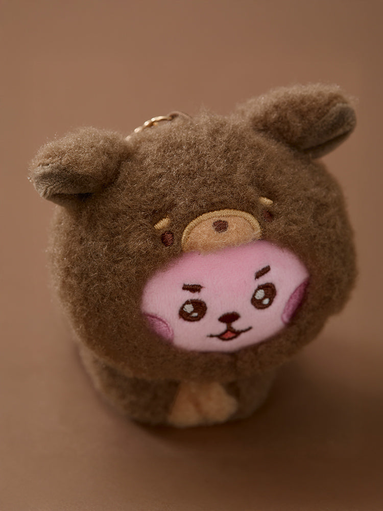BT21 BABY More Fluffy Plush Keyring