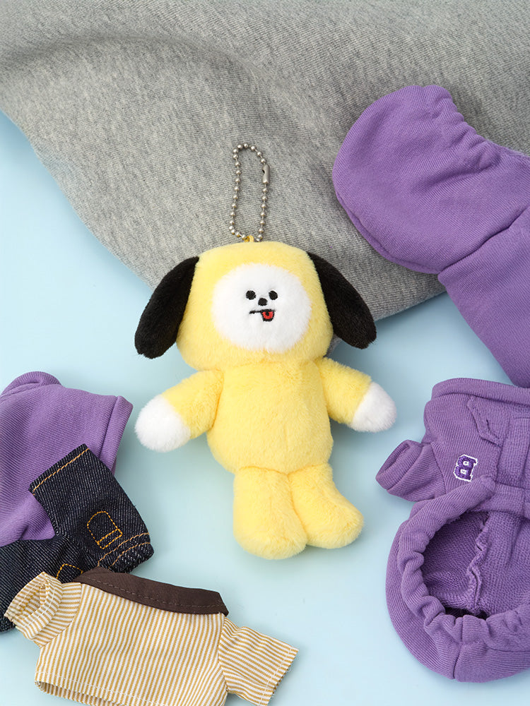 BT21 Petit Closet Plush Keyring
