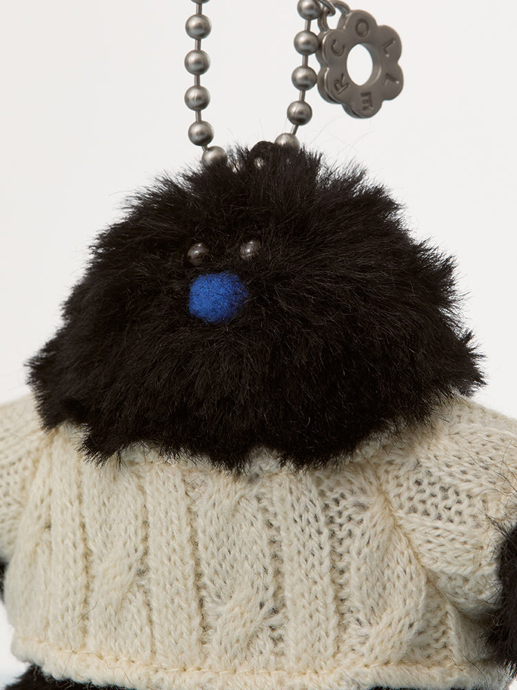 COLLER Furry mini Sticon Plush Keyring
