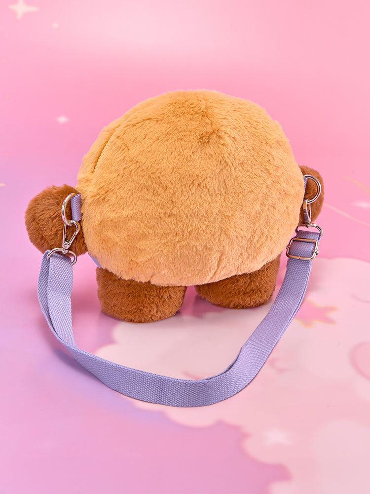 BT21 The Journey Hug Me Plush Crossbody Bag