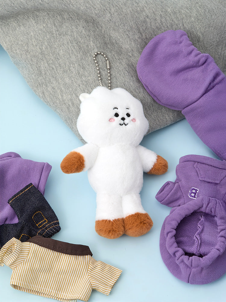 BT21 Petit Closet Plush Keyring