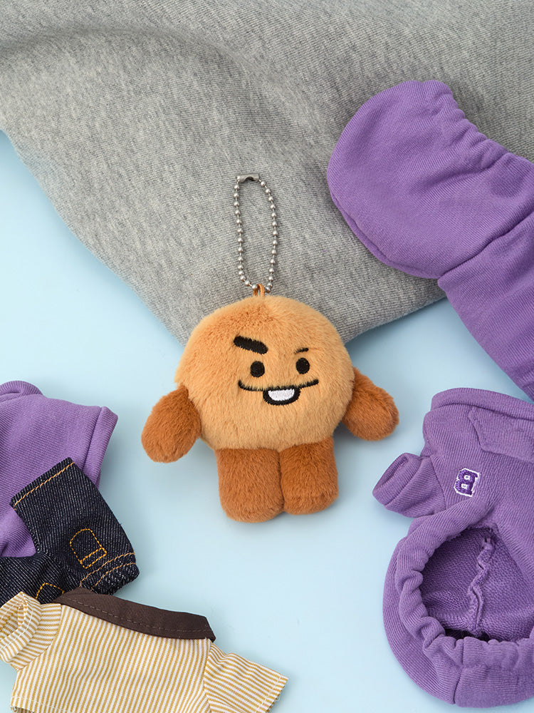 BT21 Petit Closet Plush Keyring