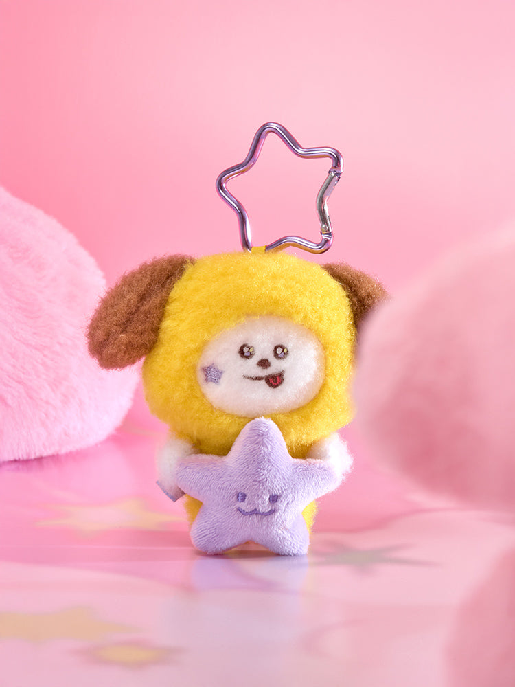 BT21 The Journey Purple Star Plush Keyring