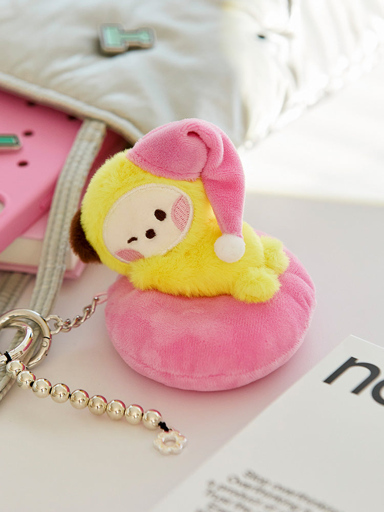 BT21 mini minini Chill Break Plush Keyring