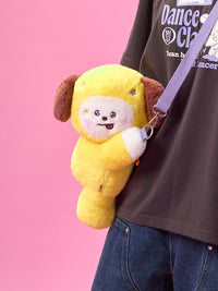 BT21 The Journey Hug Me Plush Crossbody Bag