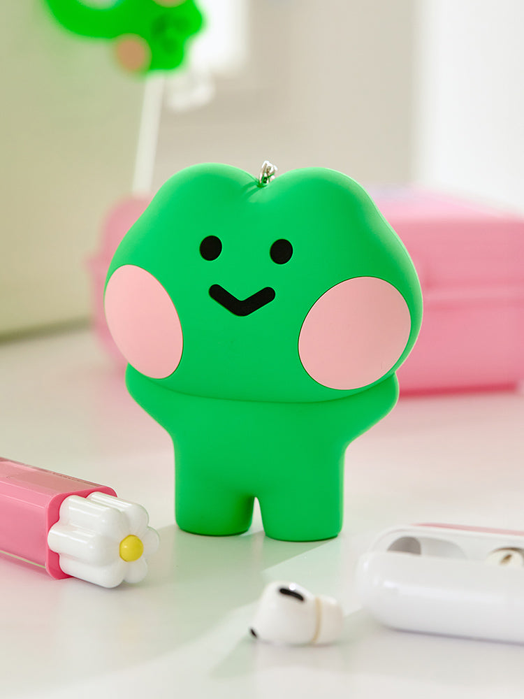 LINE FRIENDS minini STAY WITH lenini Silicone Keyring Pouch