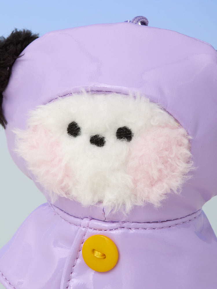BT21 mini minini Rainy Day Plush Keyring