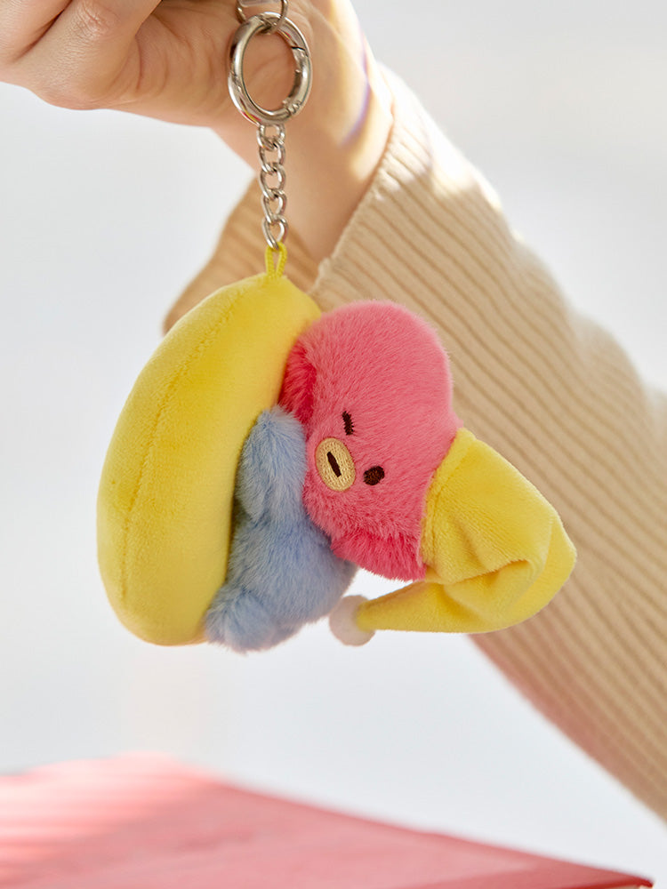 BT21 mini minini Chill Break Plush Keyring