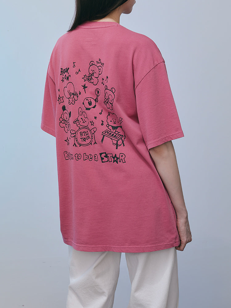 BT21 minini Band T-Shirt
