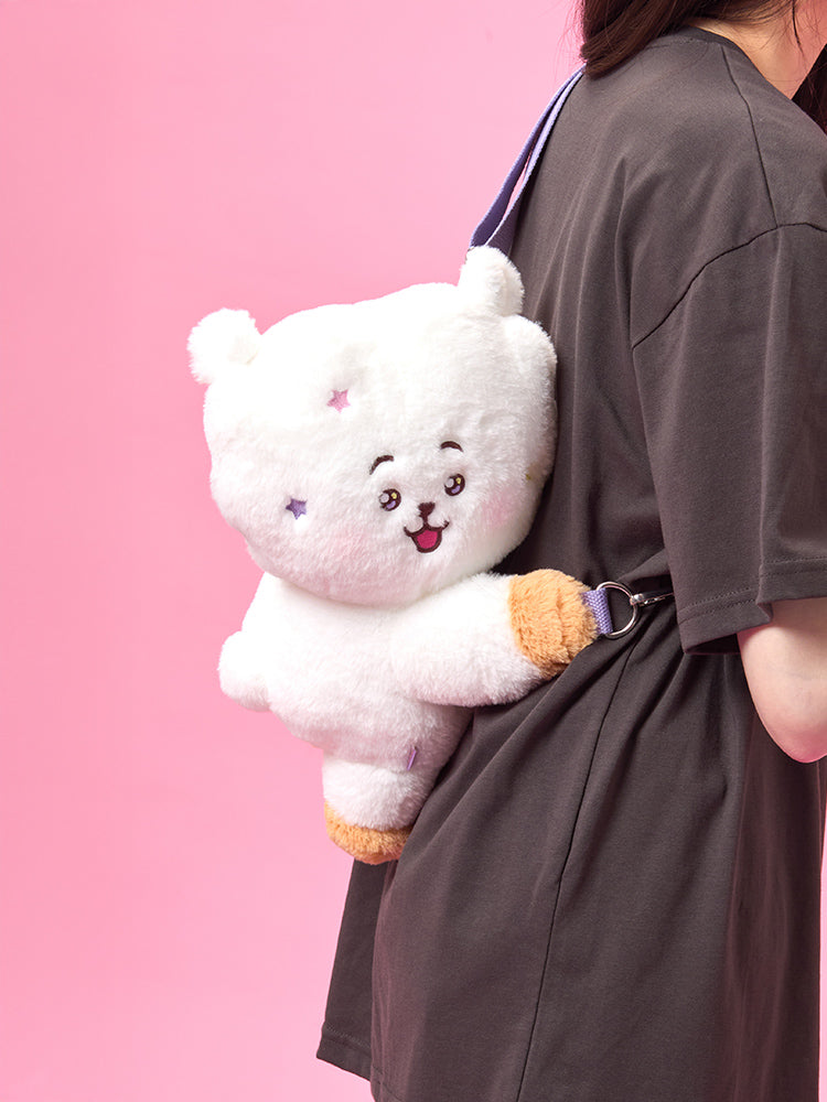 BT21 The Journey Hug Me Plush Crossbody Bag