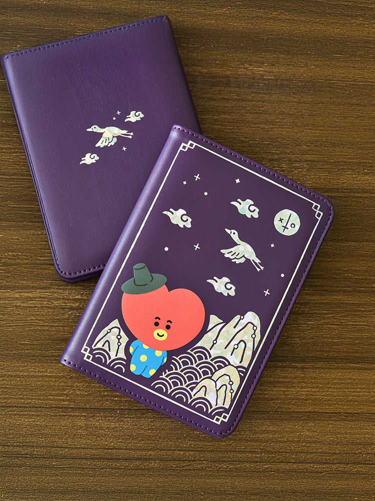 BT21 Premium K-Edition Mother-of-Pearl Graphic Passport Cover