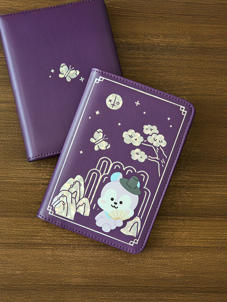 BT21 Premium K-Edition Mother-of-Pearl Graphic Passport Cover