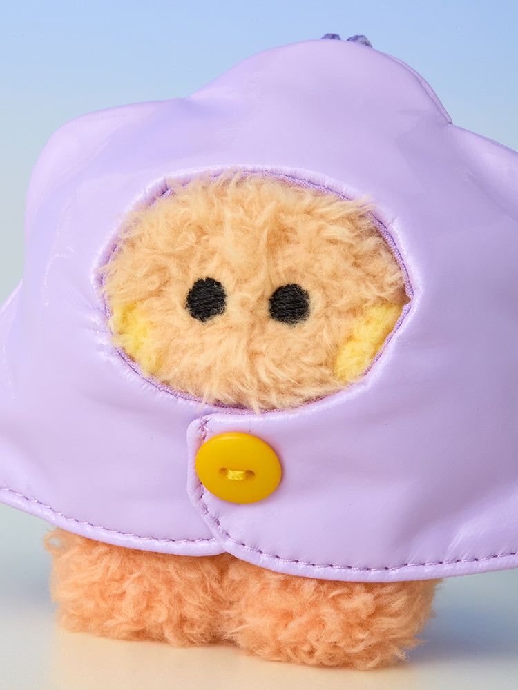 BT21 mini minini Rainy Day Plush Keyring