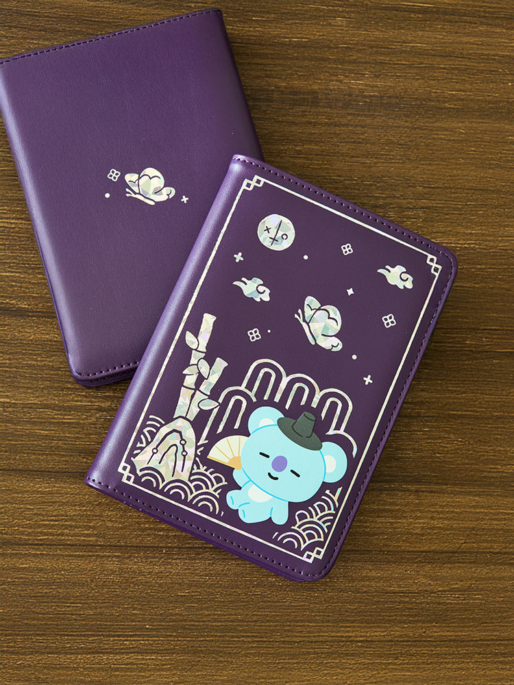 BT21 Premium K-Edition Mother-of-Pearl Graphic Passport Cover