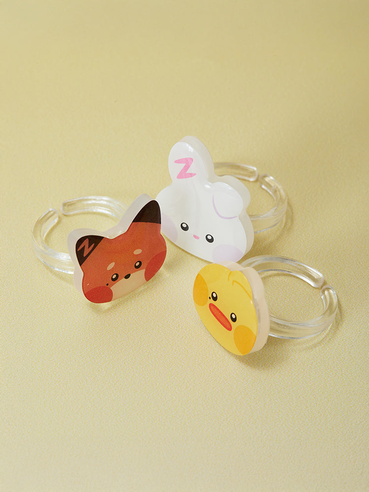ZEROBASEONE zeroni FLUFFY Wonderland Random Acrylic Ring – LINE