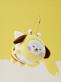 BT21 mini minini Honey Bee Plush Keyring