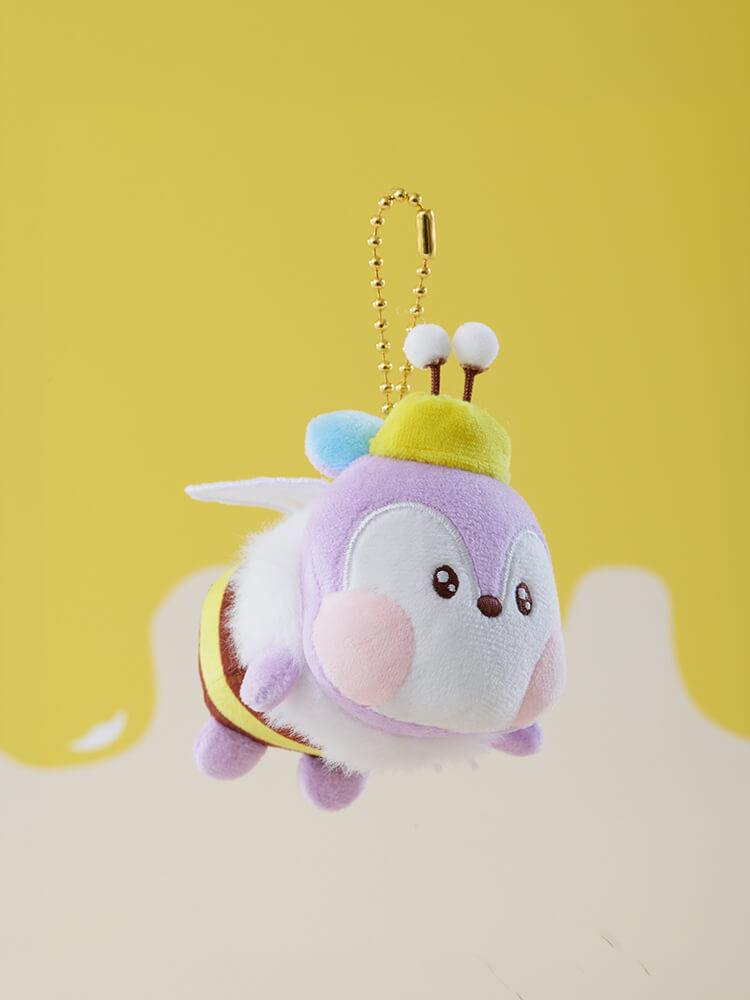 BT21 mini minini Honey Bee Plush Keyring