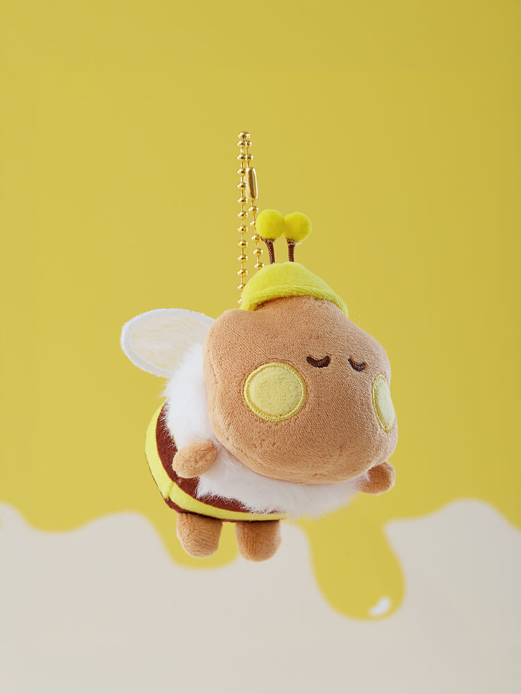BT21 mini minini Honey Bee Plush Keyring