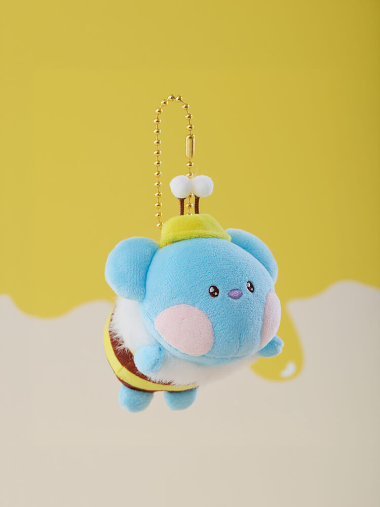 BT21 mini minini Honey Bee Plush Keyring
