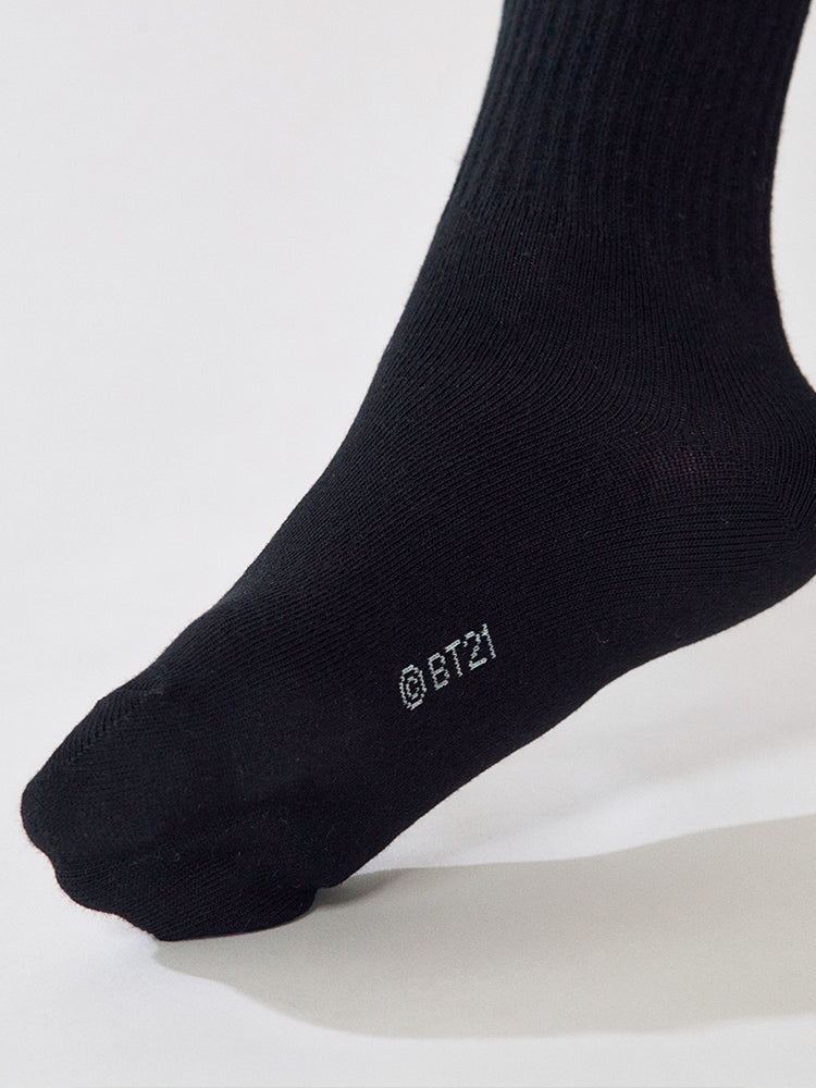 BT21 Basic Lip Embroidery Socks