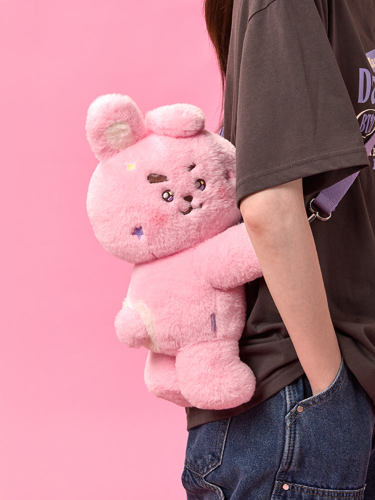 BT21 The Journey Hug Me Plush Crossbody Bag