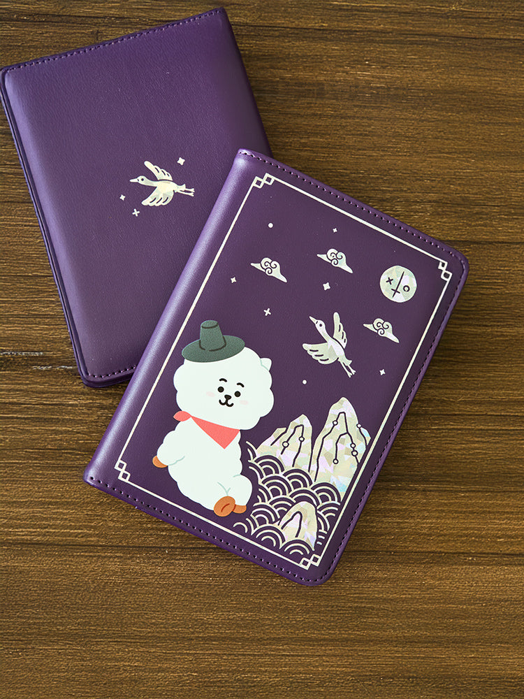 BT21 Premium K-Edition Mother-of-Pearl Graphic Passport Cover