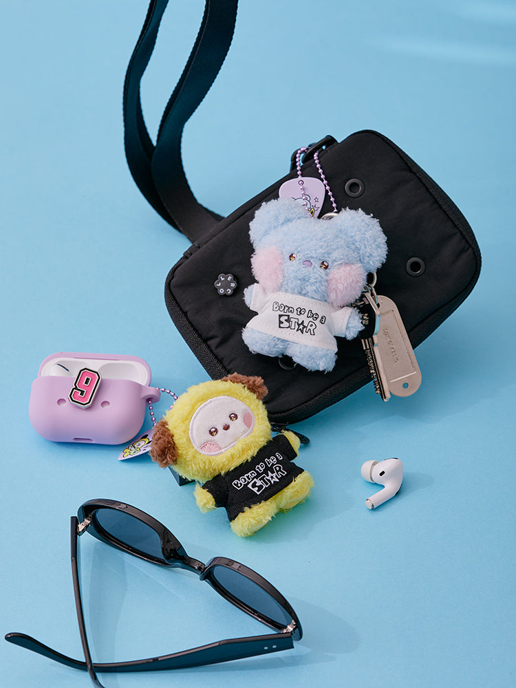 BT21 mini minini Band Plush Keyring