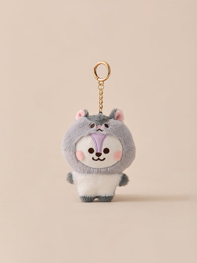 BT21 Fluffy Baby Plush Keyring