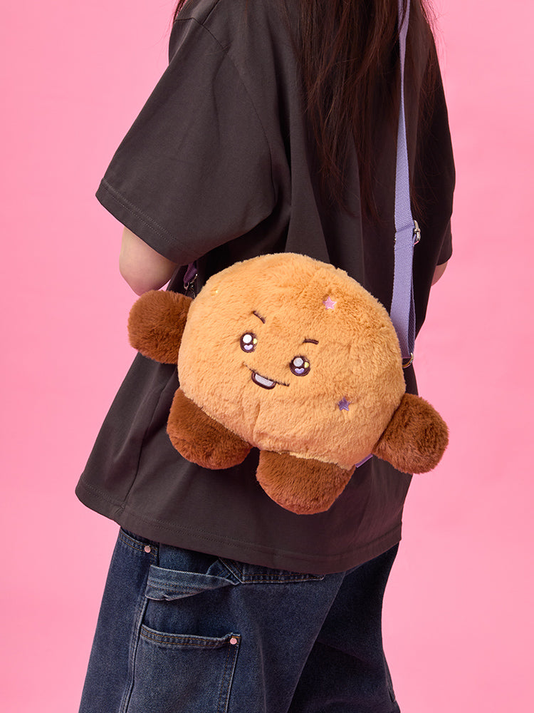 BT21 The Journey Hug Me Plush Crossbody Bag