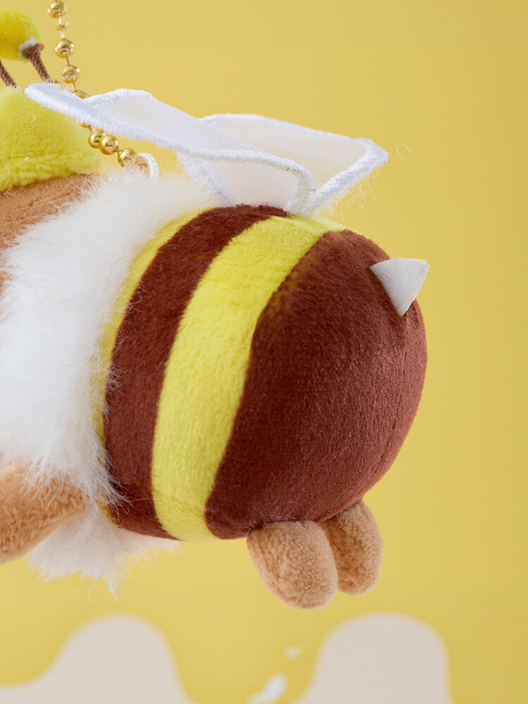 BT21 mini minini Honey Bee Plush Keyring