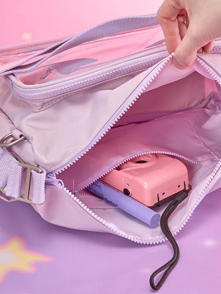 BT21 The Journey Clear Pocket Multi Crossbody Bag