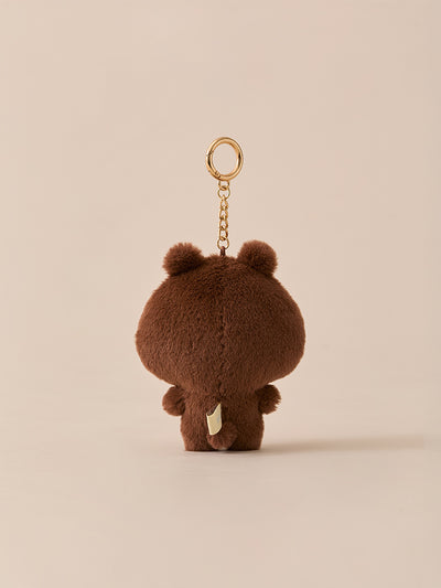 BT21 Fluffy Baby Plush Keyring