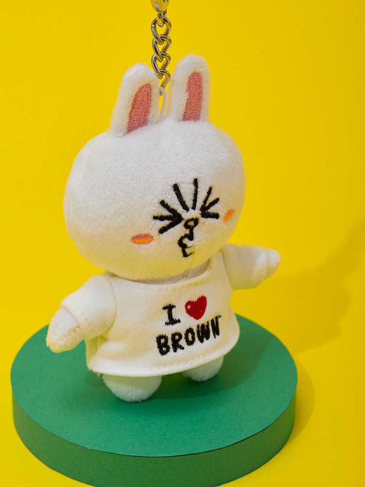 LINE FRIENDS Original Plush Keyring