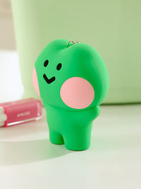 LINE FRIENDS minini STAY WITH lenini Silicone Keyring Pouch