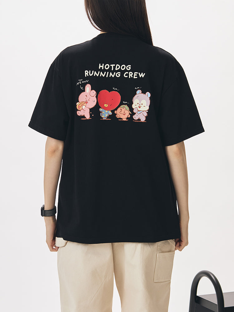 T-shirt met ronde hals en korte mouw - WIT - Kiabi - 3.50 T-shirt met ronde hals en korte mouw - WIT - Kiabi - 3.50