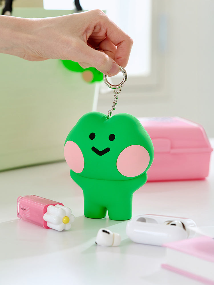 LINE FRIENDS minini STAY WITH lenini Silicone Keyring Pouch