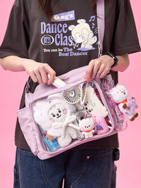 BT21 The Journey Clear Pocket Multi Crossbody Bag