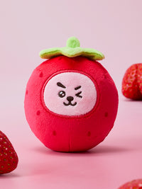 BT21 Strawberry Party Stress Ball Plush
