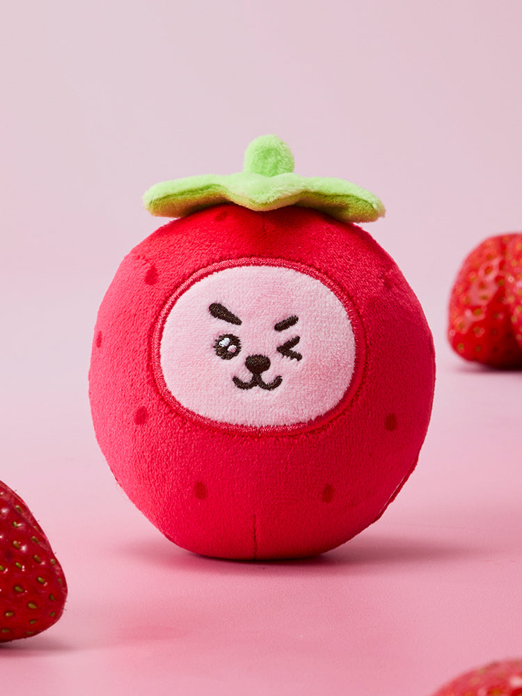 BT21 Strawberry Party Stress Ball Plush
