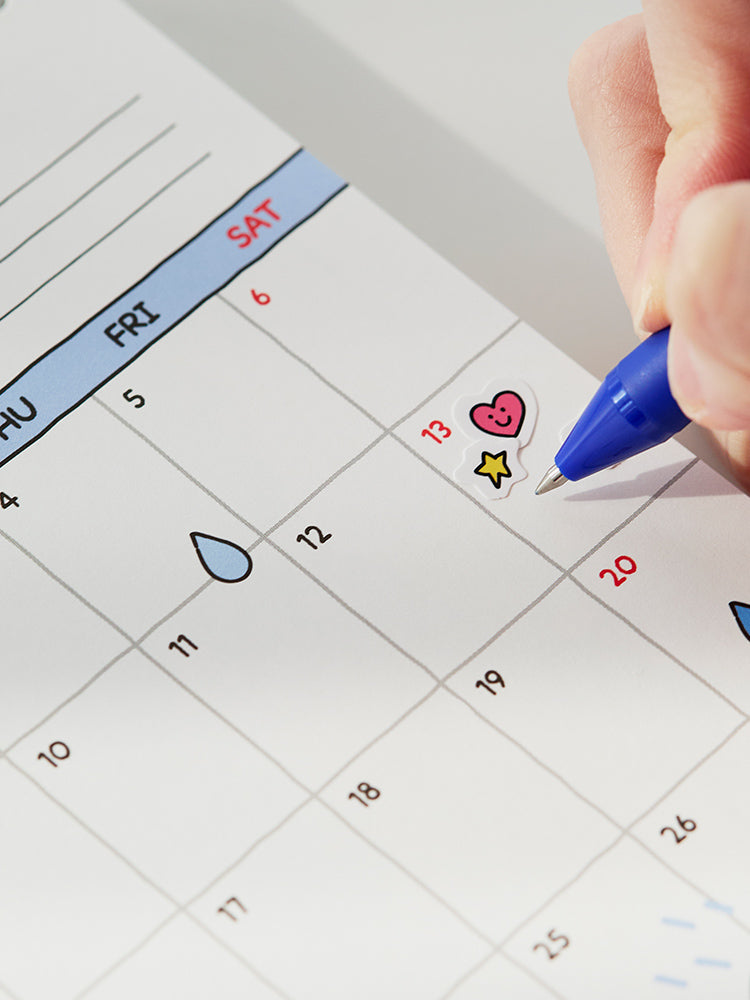 BT21 2026 Desk Calendar