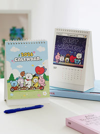 BT21 2026 Desk Calendar