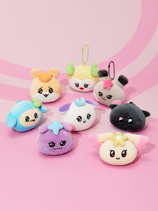 MIGHTEEZ Face Plush Keyring