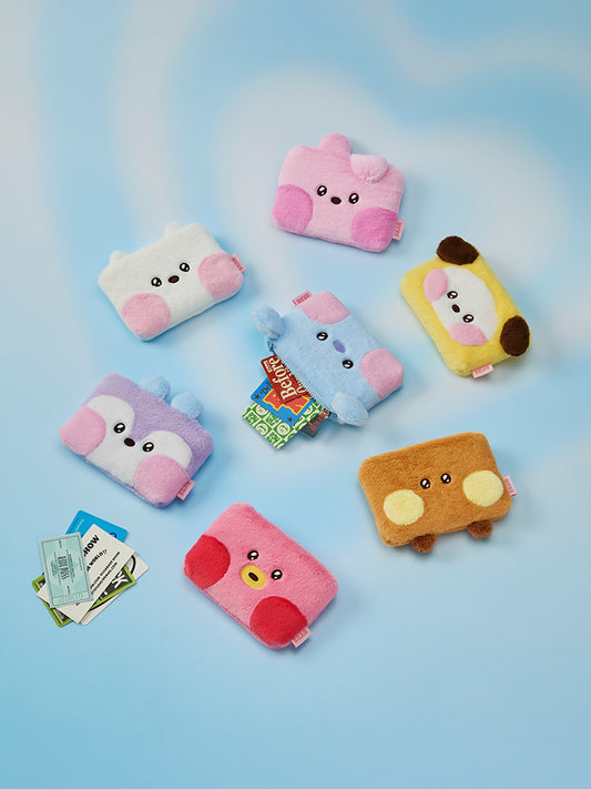 BT21 minini HUG ME Fur Pouch