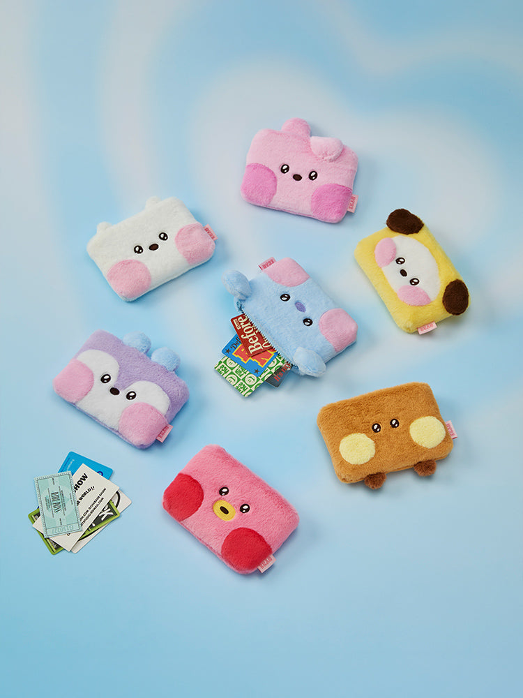 BT21 minini HUG ME Fur Pouch