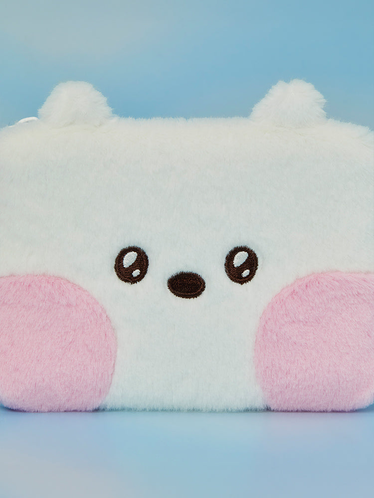 BT21 minini HUG ME Fur Pouch