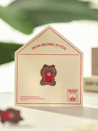LINE FRIENDS 15th Anniversary Pin Badge