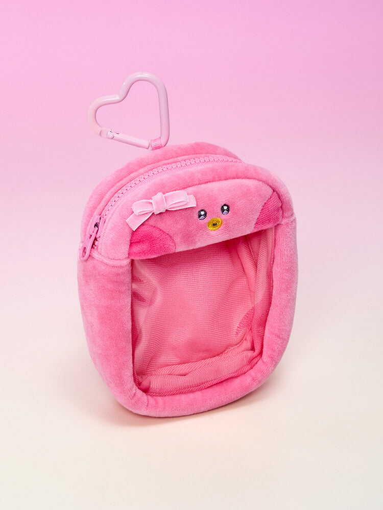 BT21 minini Ribboned U Clear Window Bag Charm Pouch