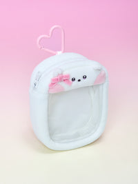 BT21 minini Ribboned U Clear Window Bag Charm Pouch