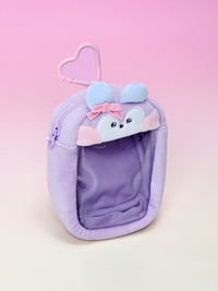 BT21 minini Ribboned U Clear Window Bag Charm Pouch