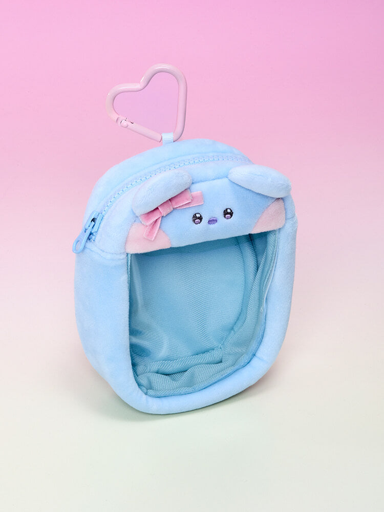 BT21 minini Ribboned U Clear Window Bag Charm Pouch